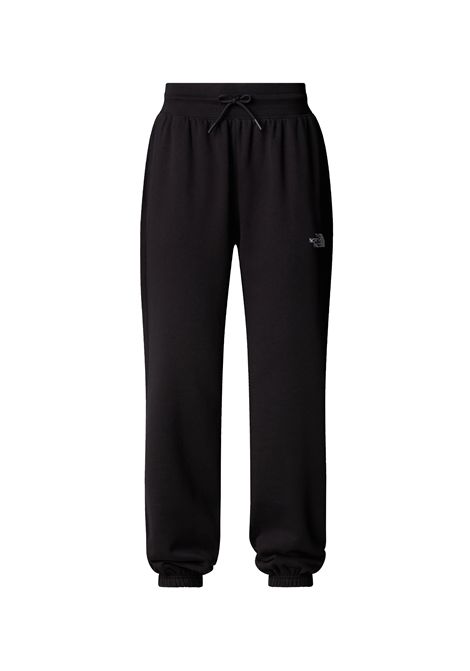 Joggers The North Face Essential Relaxed Straight Nero Donna THE NORTH FACE | Pantaloni | NF0A8C1G-JK3